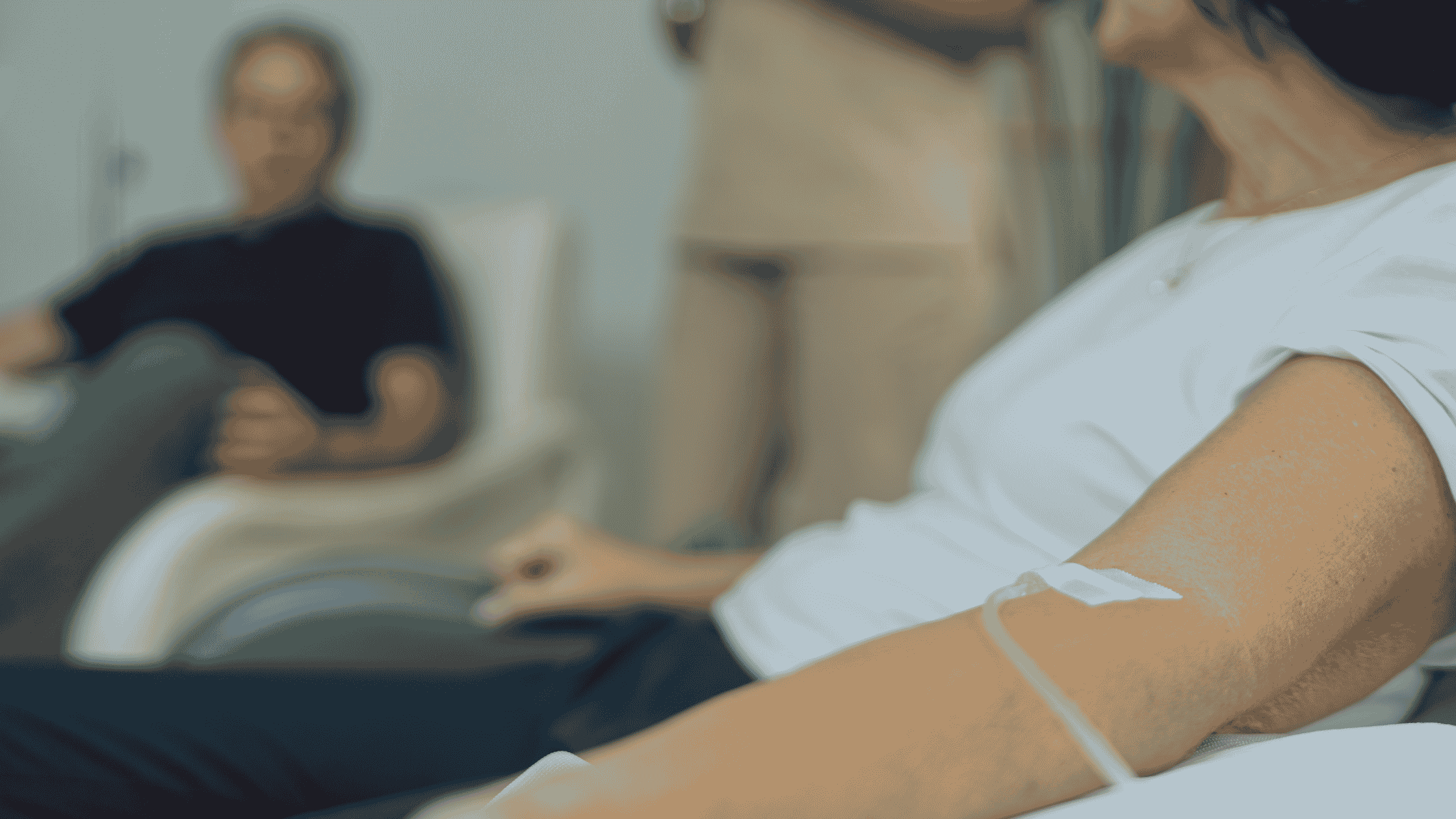 Patient receiving IV vitamin therapy at Ascend Wellness Centers