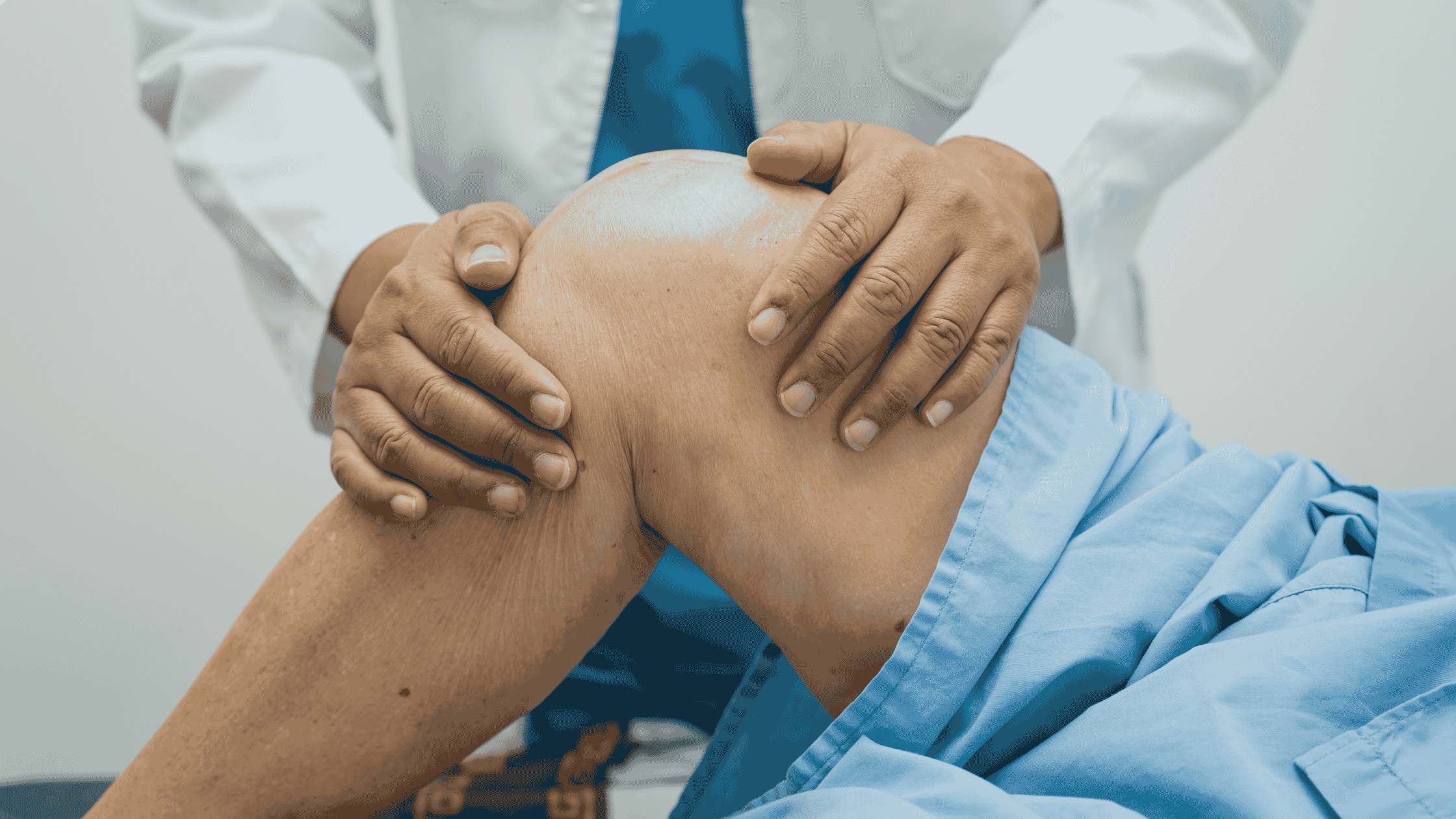 Patient discussing Prolozone therapy for joint discomfort with a healthcare provider